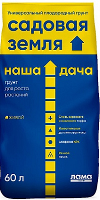 Грунт Наша Дача 'Садовая земля' 60 л.
